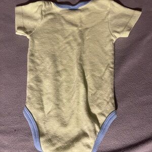 Yellow and Blue Kids One Piece